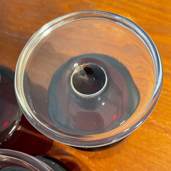 Vintage Luminarc Cavalier Ruby Red 4 oz Glassware 4” - Made in France - Picture 11 of 16